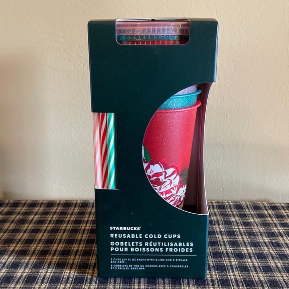 Starbucks Other - NEW Starbucks Reusable Cold Cups